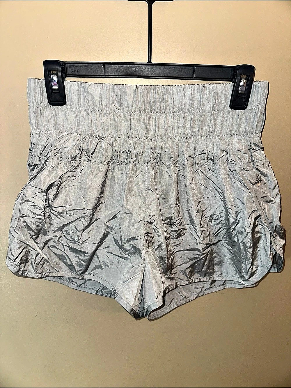Free People The Way Home Gray Athletic Shorts